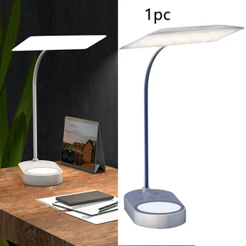 

40 LEDs Battery Powered Table Lamp Eye Protection Home For Bedroom Modern Desk Nightstand USB Rechargeable Living Room Working