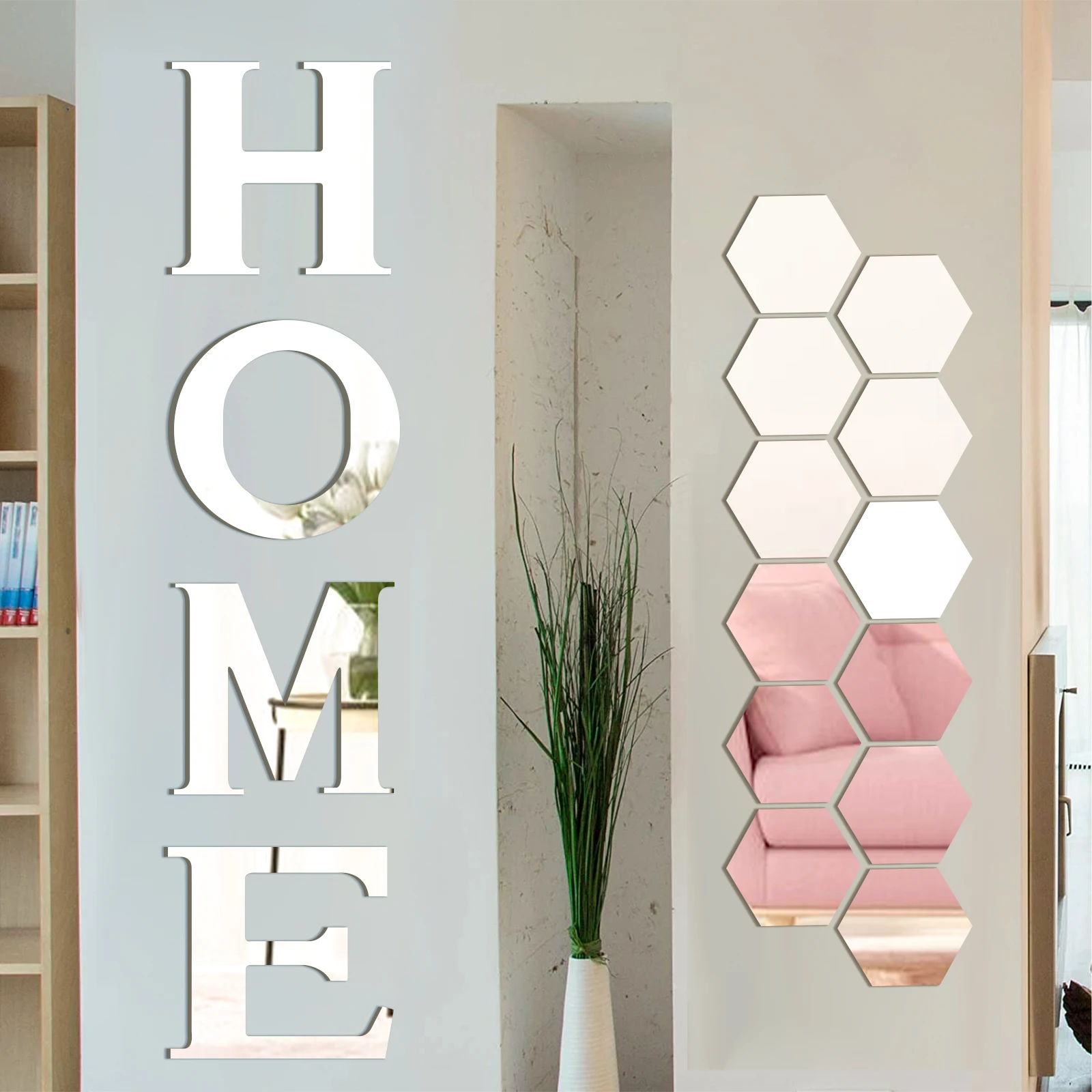 Ikea Hexagon Mirror Designs