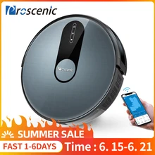 Proscenic 820P Robot Vacuum Cleaner Smart Planned 1800Pa Suction with wet cleaning for Home Carpet Cleaner Washing Smart Robot