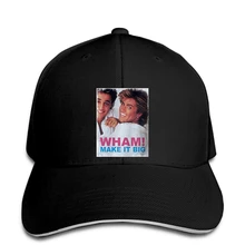 Новая Ретро бейсболка с принтом Джордж Майкл Wham! Регент Джордж Майкл бейсболка snapback шляпа