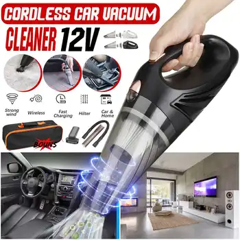 

12V 106W 2000mAh Vacuum Cleaner Handheld Wireless Multi-function Portable Wet Dry Strong Suction USB Recharge for Car and Home