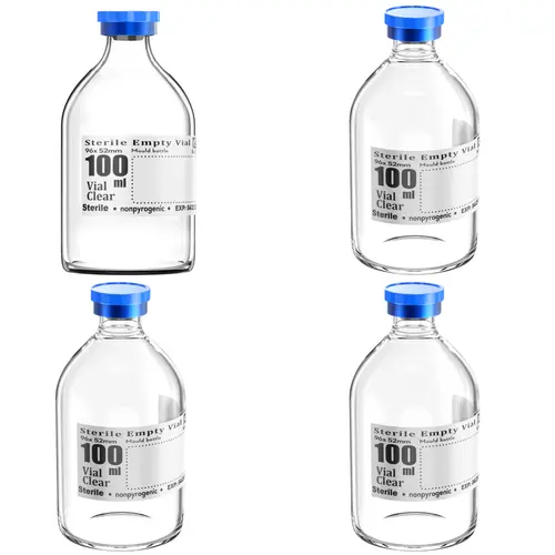 Ks-Tek Sterile Empty Vials with Self Healing Injection Port,with Flip Off Aluminum Cap,Sterile Package - Image 11