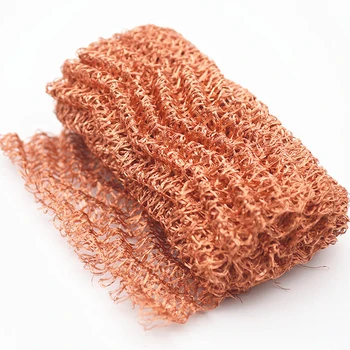 

Filtering Net Copper Mesh for distillation 100mm Width Corrugated Mesh For Distillation Reflux Moonshine Brewing Pest Control