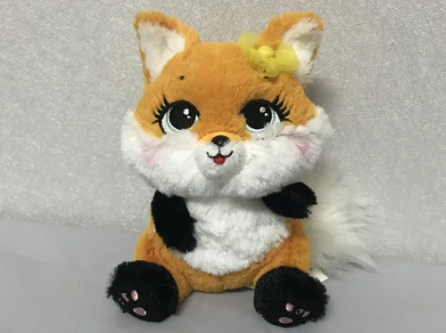 Fox tortoise flamingo monkey stuffed toy doll for children's birthday - Цвет: 16cm