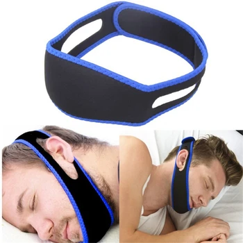 

Newest Sleep Snore Stop Chin Belt Support Straps for Night Anti Snore Chin Strap Stop Snoring Care Tools Face-lifting Beauty