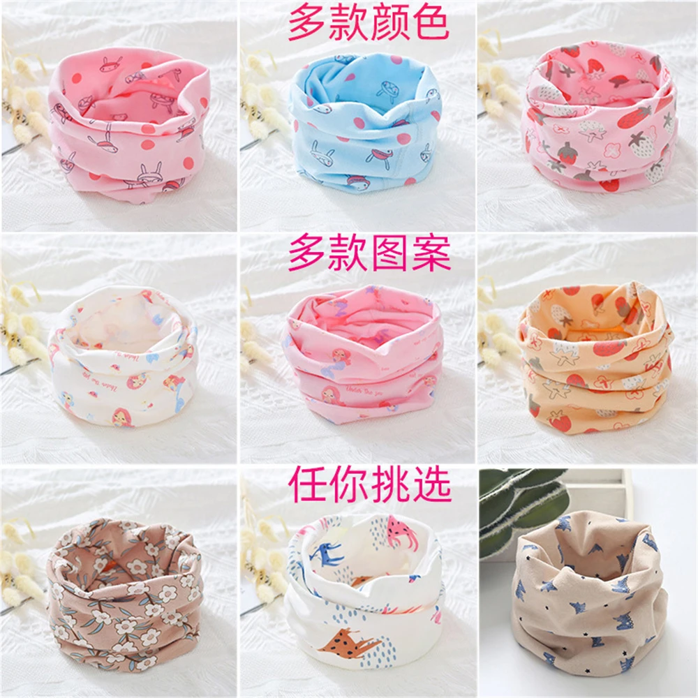 Autumn and winter children's scarves keep warm cute cartoon baby scarf boy and girl darling neck collar D4074