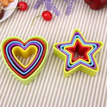 5 шт./компл. Рождественский 3D Fondant(сахарная) печенья пресс-форм для выпечки инструменты многоцветный