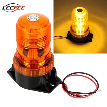 

LEEPEE Strobe Emergency Lamp Universal Flash Beacon LED Strobe Flashing Light DC 12 V Truck Auto Warning Light Car-styling