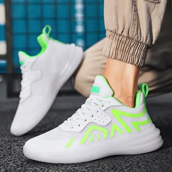 

Casual Mesh shoes sports shoes men's tide shoes student shoes Men's Breathable Fashion Flat Footwear 2020 New Men Shoes