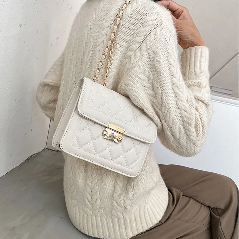 2021 New Style Women's Shoulder Bags PU Leather Fashion And Simple