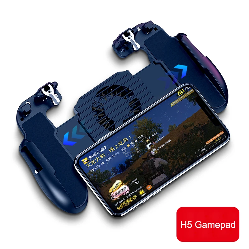 Pubg Gamepad Controller Fire Button L1R1 Trigger for PUBG Mobile Gamepad Cooling Fan Joystick for i
