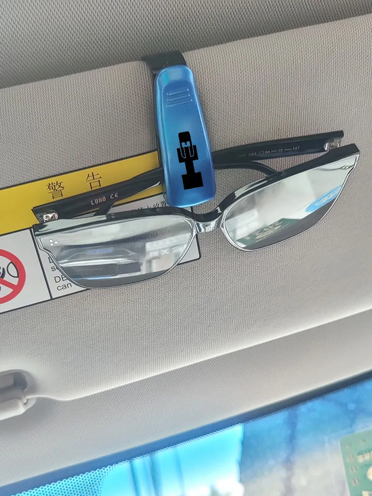 Car Auto Sun Visor Glasses Box Sunglasses Clip For Hummer H1 H2 GMT 840 H2H H2 SUT H3 H3T HEV car Accessorie car sticker