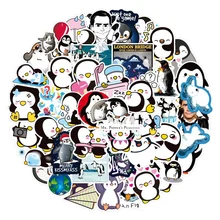 

50PCS Mr Poper's Penguins Sticker Cute Animal Kawaii Luggage Skateboard Guitar Refrigerator Cup Phone Notebook Children's Toys