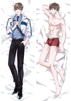 

2020-May update Anime Otaku Man Mr Love: Queen's Choice ZEN SIMON Hugging Body Pillow Cover Dakimakura body Pillow case