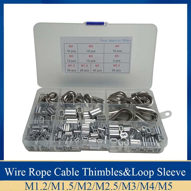 THIMBLE 3/16-50B WIRE ROPE THIMBLES