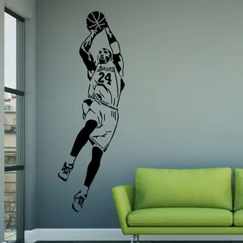

Basketball wall stickers, nba famous star wall stickers, home fashion accessories LQ36