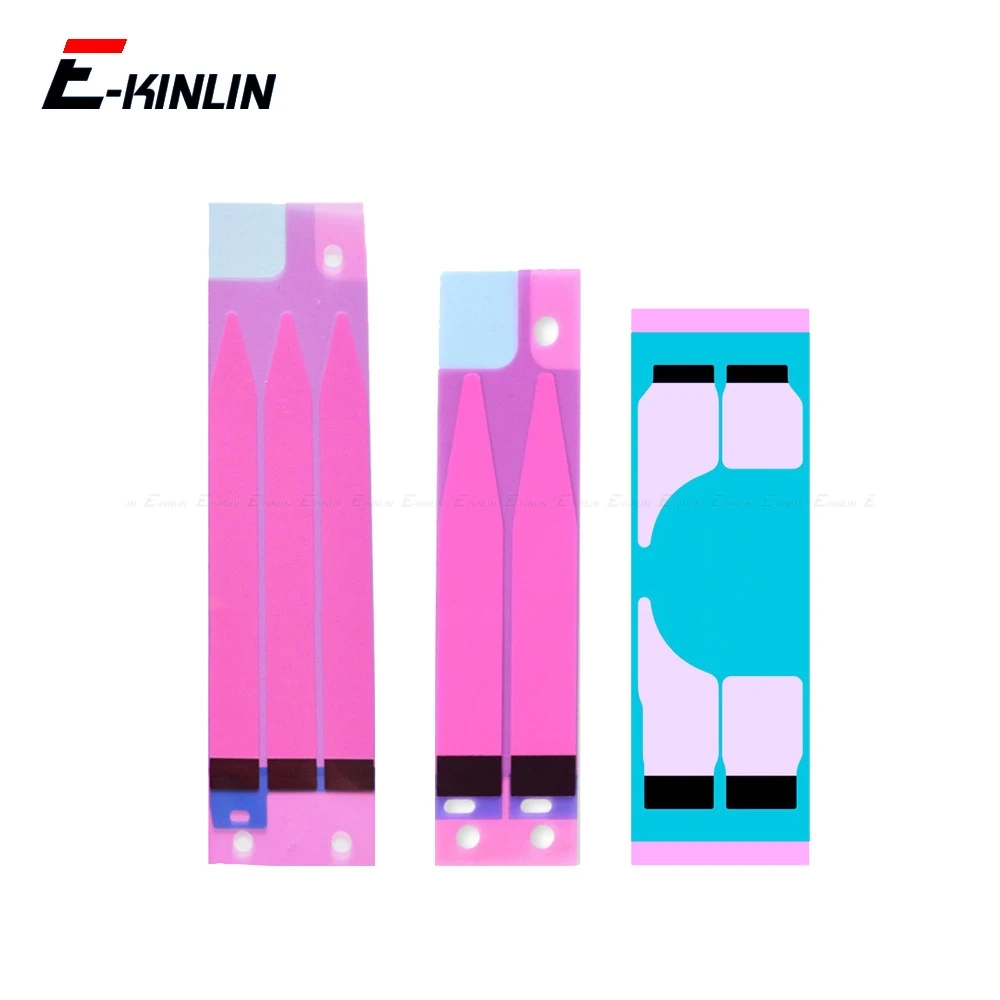 10Pcs Adesivo Adesivo Batteria Per Iphone 5 5S Se 2020 2016 5C 6 6S 7 8 Plus X Xs Max Xr Batteria Colla Nastro Striscia