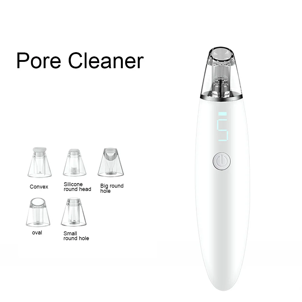 

Blackhead Remover Vacuum Pore Cleaner Electric Eliminate Blackhead Suction Installation USB Rechargeable Acne Comedone Extractor