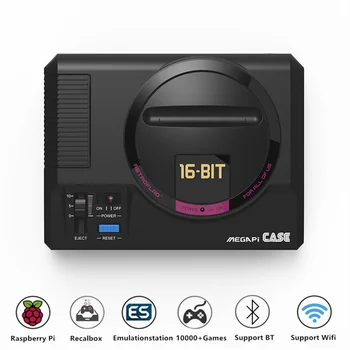

Retroflag Megapi CASE-M NESPi Video Game Console Case Compatible With Raspberry Pi3B/B+ Kits +Gamepads+HDMI Cable+ 32/64G Card