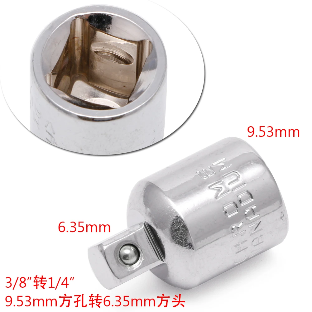 

3/8\" Convert To 1/4\" Ball Lock Ratchet Socket Adapter Reducer Converter Tool WXTC
