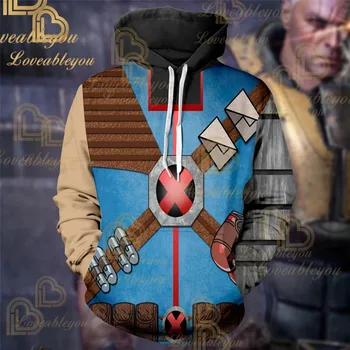 

The Movie Cable Sweatshirts Hoodies and Jackets Men and Women 3D Print Top Selling Streetwear Costume