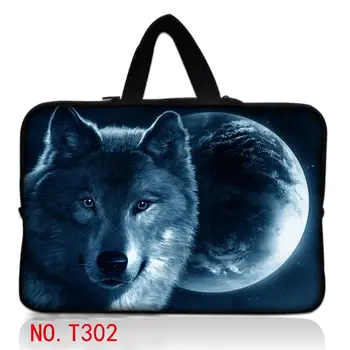 

Wolf 7 Moon 17" 17.3" 17.4" Laptop Notebook Soft Sleeve Bag Carry Case Cover Pouch Neoprene For Hp/Samsung/Sony/ASUS/Acer