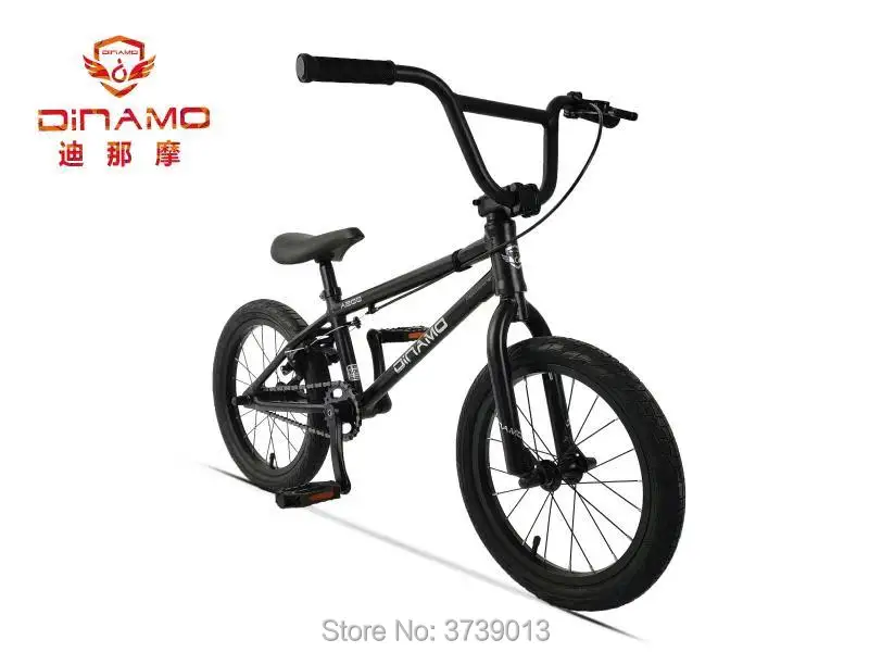 DINAMO aluminum 16Inch BMX alloy frame Performance Bike tire bike for show Stunt Acrobatic Bike rear Fancy street bicycle