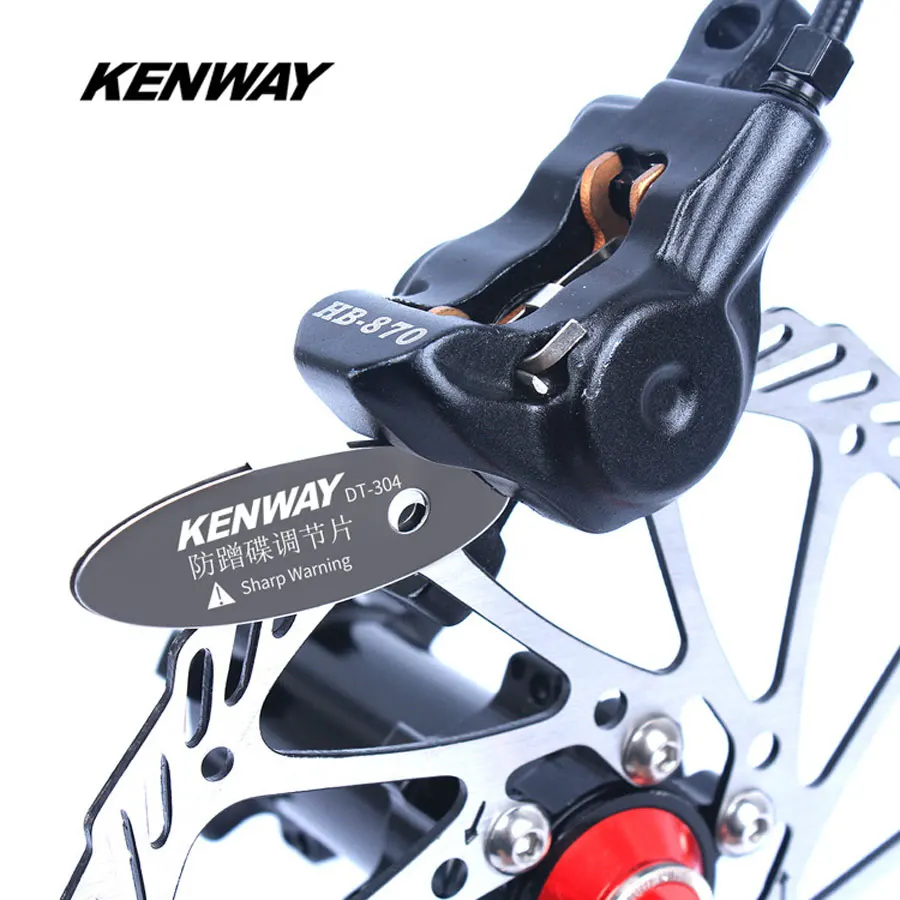 KENWAY 1 pcs Bicycle Disc Brake Pads Adjusting Tool Stainless Steel MTB