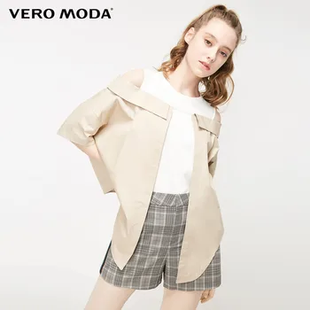 

Vero Moda Women's Stretch 100% Cotton Off-the-shoulder Spliced Tops | 3192T1533