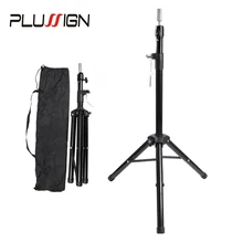 Парикмахерская тренировочная Болванка под парик Зажим держатель для практики штатив вешалка для париков для манекена голова 1 шт. мини и нормальный стиль