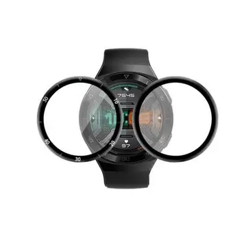 

3D Curved Edge Soft Fibre Glass Protective Film Cover For Huawei Watch GT 2e/GT2 E Smartwatch Full Screen Protector GT2E Case