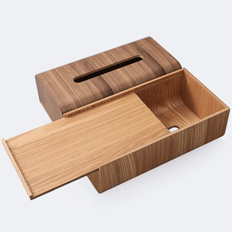 ELEG-японский стиль деревянная коробка для салфеток Бытовая бумажная настольная креативная настольная коробка для хранения простая модная коробка для салфеток для гостиной