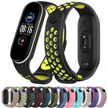 

Strap for Mi band 6 Bracelet Sport Silicone Miband4 miband 5 Wrist correa belt Replacement Wristband for xiaomi Mi band 4 3 5 6
