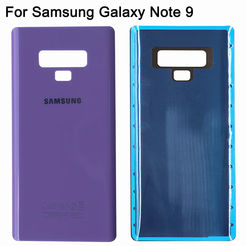 Note 9 крышка батареи для samsung Galaxy Note 9 задняя крышка задняя дверь стекло Корпус чехол
