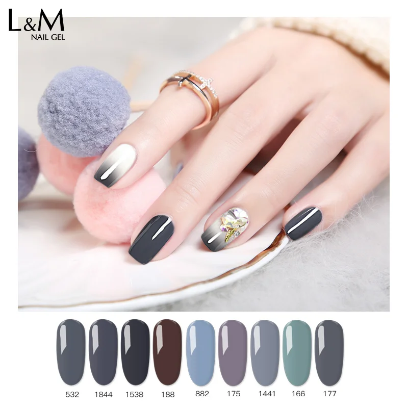 6 шт./партия Классический Гель лак для ногтей|gel varnish|gel polish soak offlacquer uv |