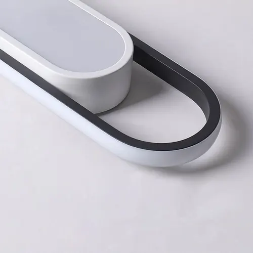직사각형 심플 모던 LED 천장 조명, 긴 거실 복도 조명, 긴 스트립, 창의적인 발코니 조명, 핫 세일 6