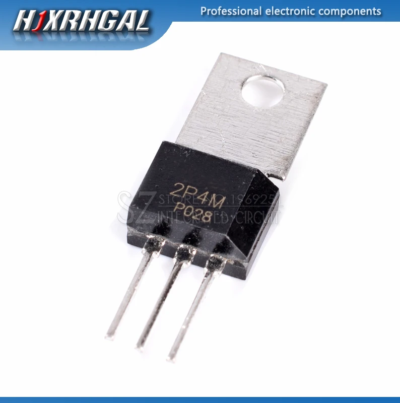 

1pcs 2P4M TO-202 way SCR thyristors 2A 500V TO202