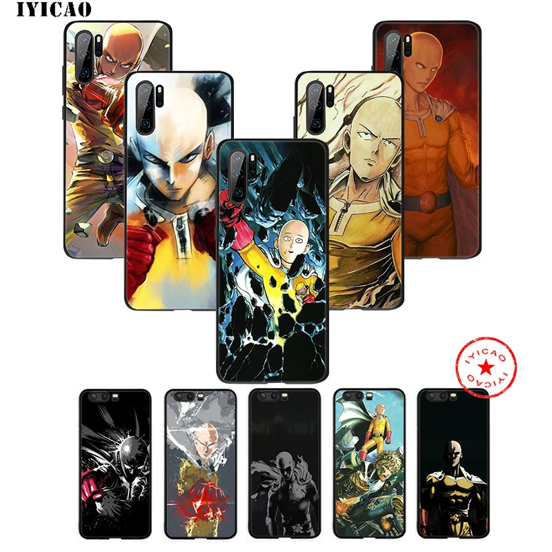 One Punch Man Soft Black Case for Huawei Mate 30 Lite Pro Y9 Y7 Y6 Prime 2018 2019 Phone |