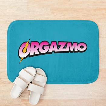 

Orgazmo Bath Mat Flocking Bath Mat Water Absorb Anti Slip Bathroom Rug Mountain Print Carpet Living Room Floor Mat for Kids