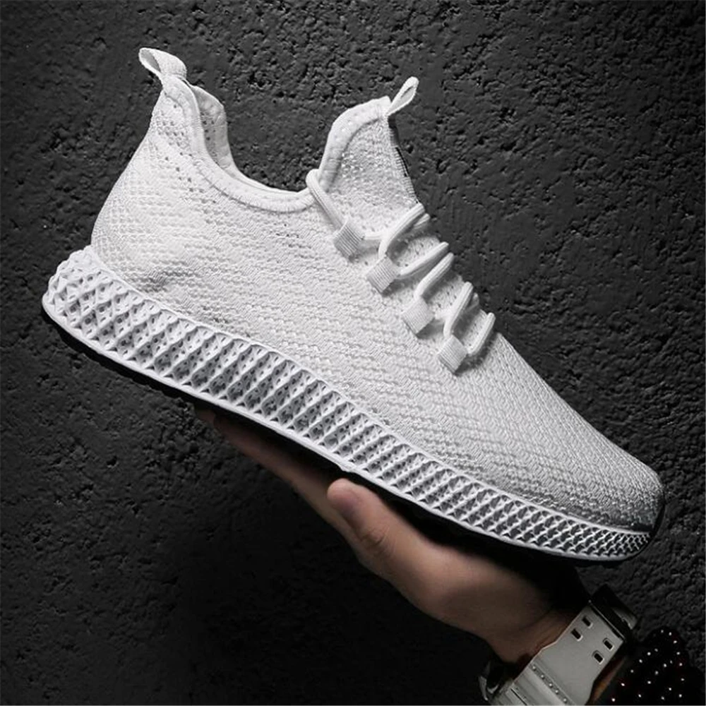 

Men Sports Shoes Breathable Male Comfortable Mesh Lace-up Sport Shoes Trend Lightweight Flexible Sneaker Zapatos De Hombre y753