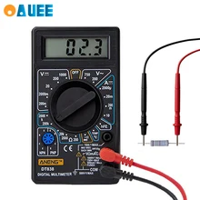 LCD Digital Multimeter AC DC 750V 1000V Digitale Mini-Multimeter sonde Für Voltmeter Amperemeter Ohm Tester Meter