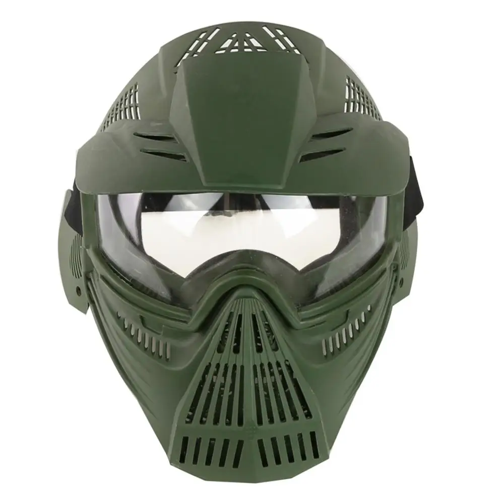 TF Full Face Paintball Mask Lens Goggle Tactical Mask Military Army Wargame Shooting Hunting Equipment Protective Airsoft Masks