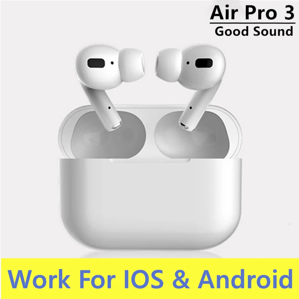 Airpodding Pro 3 Bluetooth Earphone TWS Wireless Headphones HiFi Music Earbuds Sports Gaming Headset For IOS Android Phone