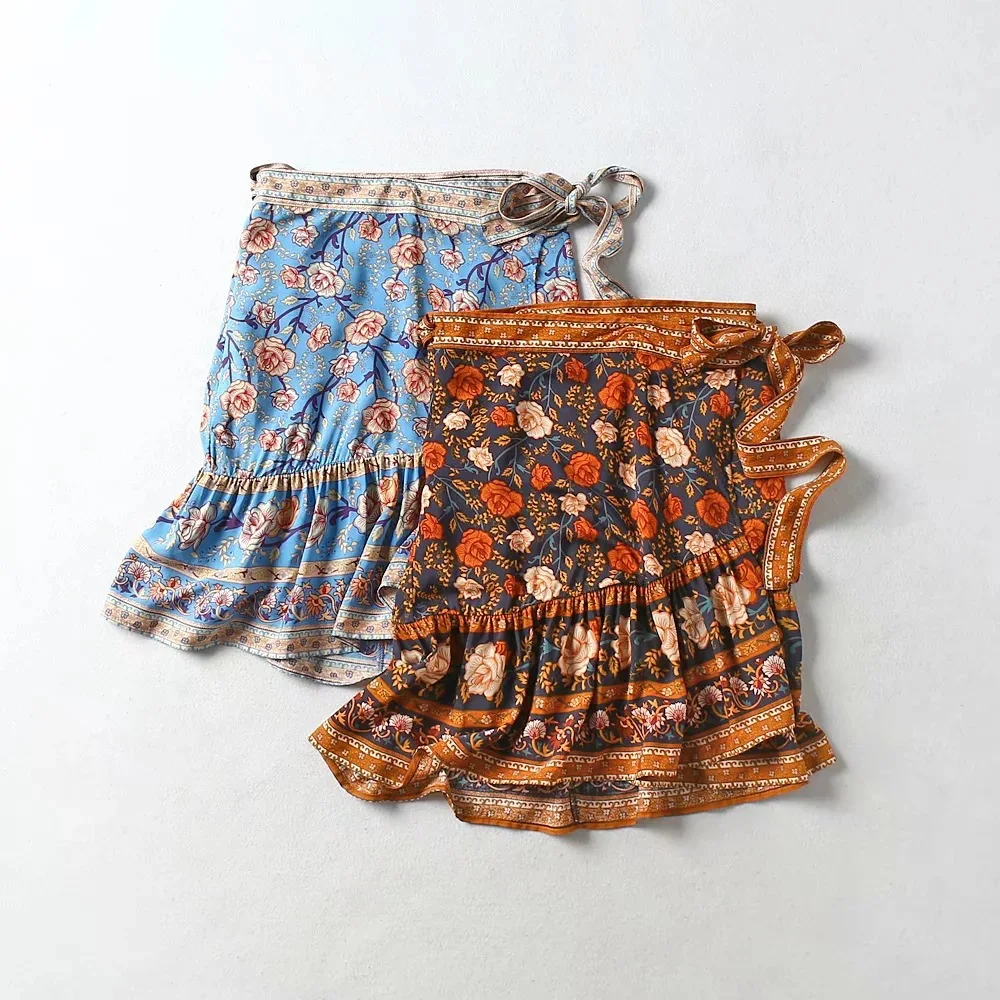 

2019 New Products INS Europe And America WOMEN'S Dress Australia Designer Positioning Wrap Lace-up Skirt