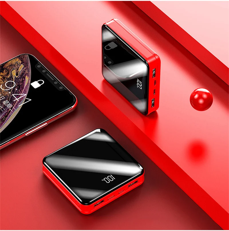 Мини 10000 мАч Расширенный телефон батарея питания для huawei/Xiaomi/Oppo портативный банк питания для iPhone/samsung резервного аккумулятора зарядное устройство