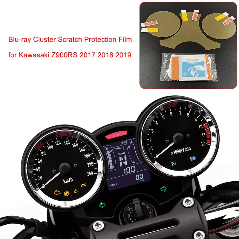 Z900RS 2017 2018 2019 Cluster Scratch Protection Film Speedo Speedometer Dashboard Shield for Kawasaki 2017 2018 2019 Z900RS (3)