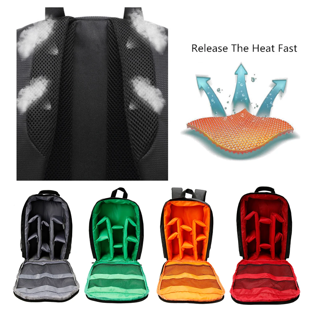

Multi-functional Camera Backpack Video Bag for Digital DSLR Photo Case Outdoor Waterproof Cover for Canon Nikon Photographer