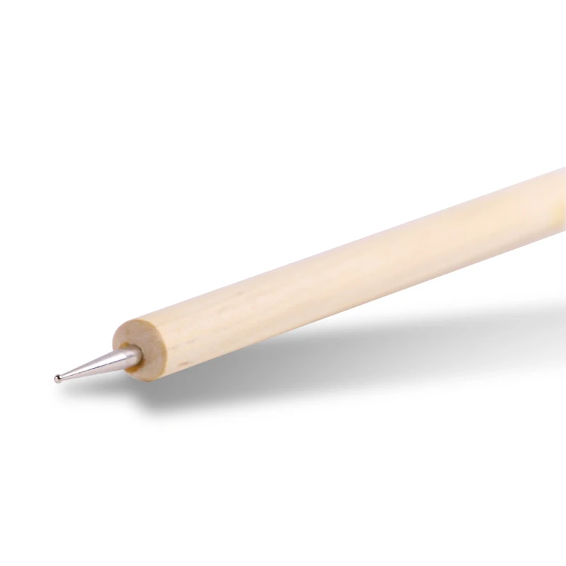 5 шт. двойная головка воск карандаш дерево Dotting Pen сделай сам дизайн ногтей стразы