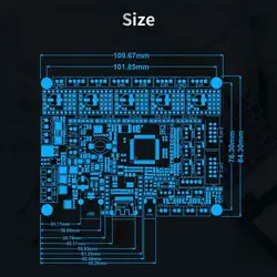 BIGTREETECH SKR 2 Control Board 32Bit VS SKR 1.4 SKR 3/5 For Ender Printer Parts TMC2209 V2 V1.4 Pro TMC2208 Turbo 3D Upgra F8D1 BIGTREETECH SKR 2 Control Board 32Bit VS SKR 1.4 SKR 3/5 For Ender Printer Parts TMC2209 V2 V1.4 Pro TMC2208 Turbo 3D Upgra F8D1