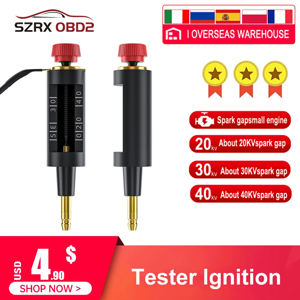OBD2 автомобильный телефон тестер гаечный ключ система зажигания Катушки